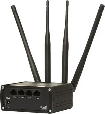 Zdjęcie produktu dla Teltonika RUT950, Router sieci komórkowej, Czarny, Aluminium, LAN, Zasilanie, Fast Ethernet, 10,100 Mbit/s