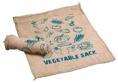 Productafbeelding van Nature Jute bewaarzakken 33 liter | set van 2