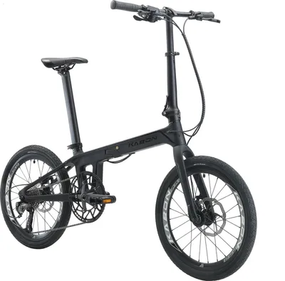 Produktbild von KABON City Faltrad Carbon Shimano Altus 9S 20 Zoll Schwarz