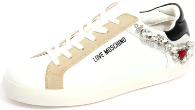 Zdjęcie produktu dla H6760 sneaker donna LOVE MOSCHINO buty skórzane damskie