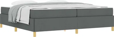 Produktbild von vidaXL Bettrahmen Dunkelgrau 200 x 200 cm Stoff