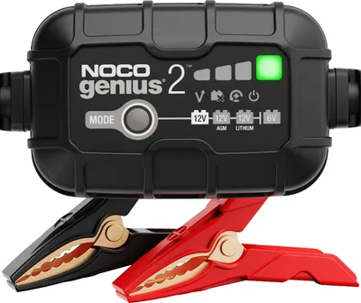 Obrázok produktu pre Inteligentná nabíjačka batérií NOCO so svorkami Genius2 6/12V 2A