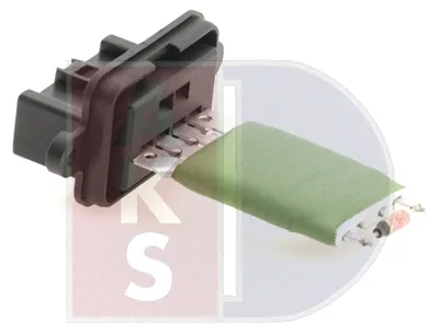 Produktbild von AKS DASIS 740228N Gebläsewiderstand für FIAT PANDA (169) Innenraumgebläse
