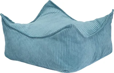Image de Pouf carré pour enfants Pouf pour enfants Fauteuil pour enfants, Aesthetic, Turquoise