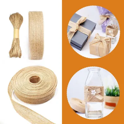 Produktbild von Jute Bastelband und Naturseil für DIY-Projekte