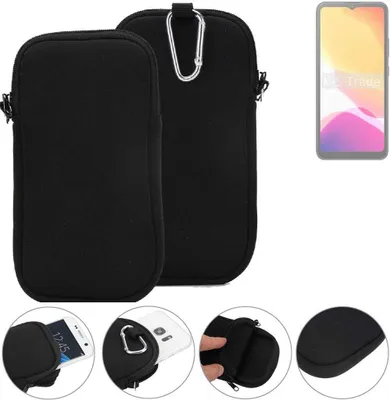 Produktbild von K-S-Trade Neopren-Hülle Handyhülle kompatibel mit Cubot Note 21 Schutzhülle Neoprenhülle Sleeve Schutz-Hülle Gürtel Tasche Case Holster