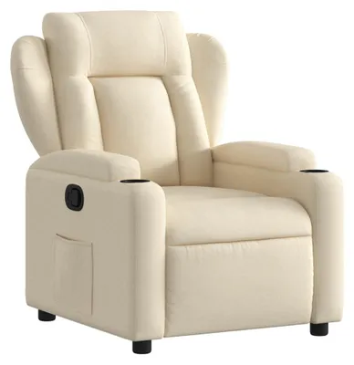 Image de Fauteuil relax - Fauteuil de détente - Fauteuil inclinable - Fauteuil - Fonction massage - Réglable manuellement jusqu'à 135°