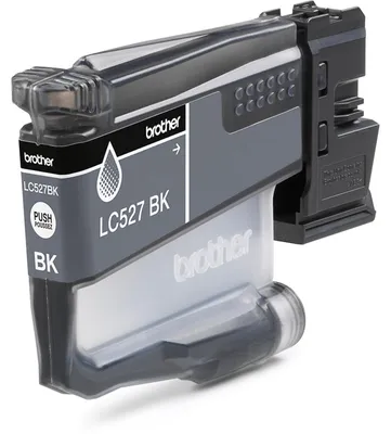 Obrázok produktu pre Brother LC527BK, Čierna, Atrament na pigmentovej báze, 1 kusov, 1300 strany, Balenie po jednom kuse
