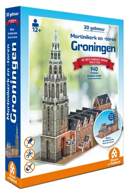 Immagine prodotto di Casa d'Olanda 3D-Gebäude - Martinikerk Groningen (140)
