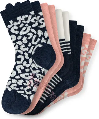 Produktbild von SCHIESSER Mädchen Socken, 5er Pack - "Legwear Kids", Muster, Baumwolmischung Blau 31-34