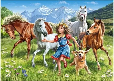 Produktbild von Castorland On a Meadow Puzzle 120 Teile   B-13029-1