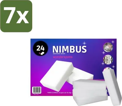 Productafbeelding van NIMBUS Wondverzorgingsschuim, 24 stuks - Voordeelverpakking - 7 stuks