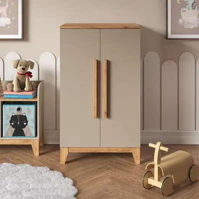Produktbild von Vitalispa Kinderkleiderschrank Malia, 70 x 120 cm, Cashmere/Artisan