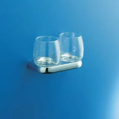 Produktbild von Dietsche Metasoft Doppelter Glashalter chrom x 10 Dietsche x 10, 816510