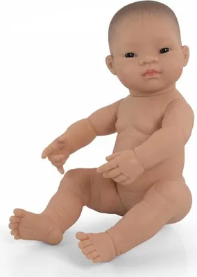 Produktbild von Miniland Babypuppe Asiatisches Mädchen Vanilleduft 40cm Spielzeug Puppe