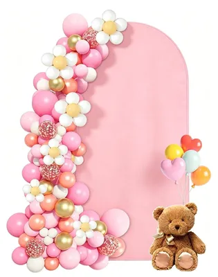 Immagine prodotto di Solidchoice - Sfondo decorativo a doppio lato per matrimoni e feste