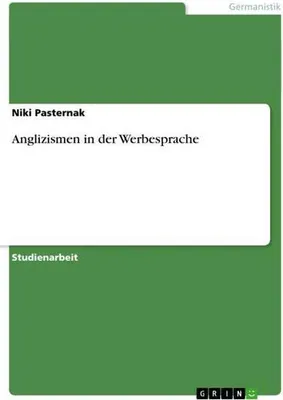 Produktbild von Anglizismen in der Werbesprache