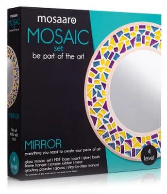 Produktbild von Kreatives Set Mosaik Bunte Spiegeldekoration Kleiner Künstler Roter Käfer
