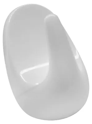 Selbstklebende Universalhaken 2,5 cm, 6 Stück, Weiß, Kunststoff