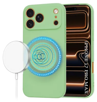 Zdjęcie produktu dla Techsuit – etui SoftFlex MagSafe na iPhone 17 Pro Max – miętowozielone