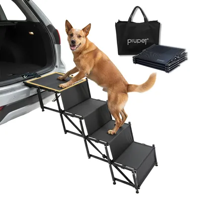 Image de PiuPet Rampe pour chiens - Le soutien idéal pour les animaux âgés