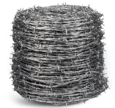 Produktbild von Stacheldraht 2,5 × 2,0, 4-Stachelig, Verzinkt, 20 Kg Pro Stück – Dru Kc20