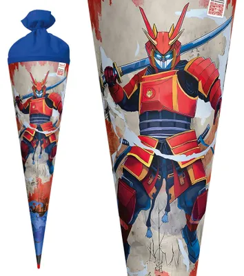 Produktbild von ROTH Schultüte "Tech Warrior" rund 700 mm