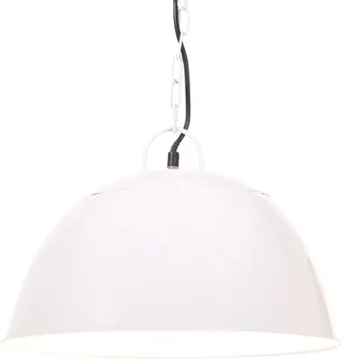 Obrázok produktu pre vidaXL Závesné svietidlo Vintage Industrial Style 25 W White Round 41 cm E27