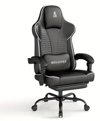 Obrázek produktu pro Herní židle - Židle pro hráče - Kancelářská židle - Počítačová židle - Židle pro hráče - Bílá - Ergonomický design