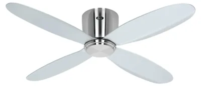 Zdjęcie produktu dla Energooszczędny wentylator sufitowy z pilotem Eco Plano II WiFi 112 cm chrom