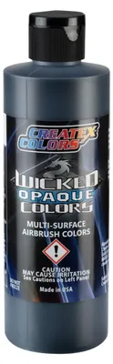 Produktbild von CREATEX Wicked W031 Opaque Jet Black 240ml Airbrush Farbe