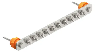 Image de OBO Bettermann Vertr Rail d'équipotentialité BigBar/10 raccord 1802 10 VA