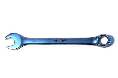 Produktbild von Bolter Schraubenschlüssel Maulringschlüssel Ringschlüssel Stern Gabelringschlüssel 17mm