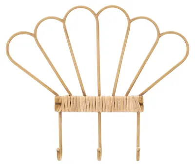 Produktbild von Mauro Ferretti Wandhaken Panama, 3 Haken, 37,5 x 5 x 32,5 cm, braun