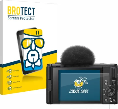 Produktbild von BROTECT Schutzglas für Sony ZV-1F Schutzfolie Panzer Folie Glas Display Schutz klar