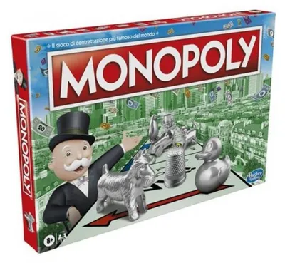 Immagine prodotto di Monopoly Classico (games) – Gioco da tavolo – Hasbro – 0+