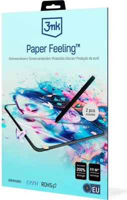 Produktbild von 3MK W-15U3PAPFE-AIPADP13, Apple, iPad Pro 13 (M5), Kratzresistent, Transparent, 1 Stück(e)