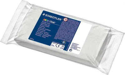 Produktbild von Staedtler Plastilin-Knete Noris j. weiß 1kg