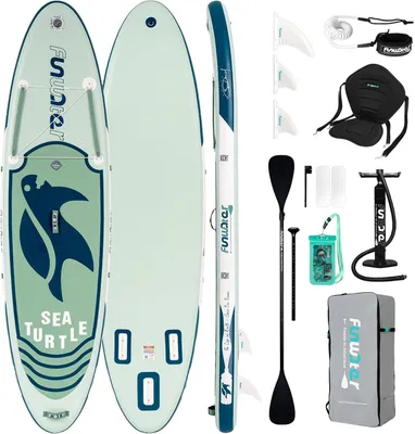 Obrázok produktu pre Veľká nafukovacia doska na paddleboarding vhodná pre rodiny a začiatočníkov, s kompletnou súpravou príslušenstva
