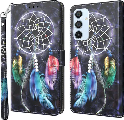 A product image showing a phone case with a dreamcatcher design.