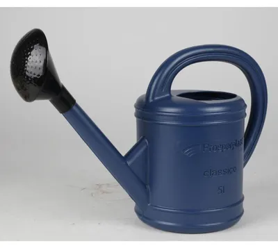 Produktbild von Gießkanne blau 5L mit Brause Blumengießkanne Wasserkanne Blumenkanne Gartenkanne Kanne