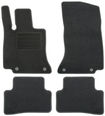 Fußmatten-Set für Mercedes C-Klasse W206/S206, 06/2021-, 4-teilig, Schwarz