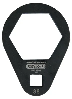 Obrázek produktu pro KS TOOLS Klíč kombinovaný 3/8", extra plochý, 38 mm ( 150.9591 )