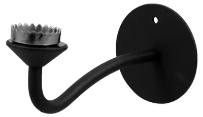 Produktbild von Wandmontierter Seifenhalter aus Edelstahl mit Magnet, Schwarz für Dusche und Bad, Bohrfreie Halterung für Waschbecken, 1 Stück