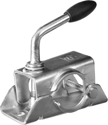 Produktbild von Klemmhalter 48mm Klemme für Stützrad Stützrohr Stützfuß Klemmschelle Anhänger