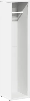 Produktbild von "WINTER SALE"Badschrank/Hochschrank stylische - Badezimmerschrank, Badregal - mit Rollenhalter Weiß 20,5x20x90cm - Badezimmerschränke NeuMöbel675588