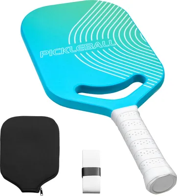 Image de Raquettes de pickleball SucceBuy en fibre de carbone avec Aero Throat et structure en nid d'abeille