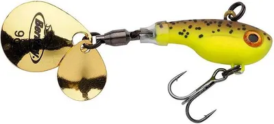 Produktbild von Berkley Pulse Spintail - Jigspinner, Gewicht:5g, Farbe:Brown Chartreuse
