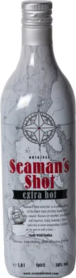Immagine prodotto di Vodka Seamans Shot - extra Hot 30% 1,0l