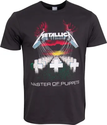 Produktbild von Metallica - T-Shirt Master Of Puppets - Amplified - grau